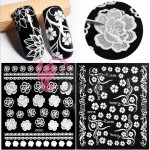 Stickere 3D pentru unghii Flower Carving Cod DP219
